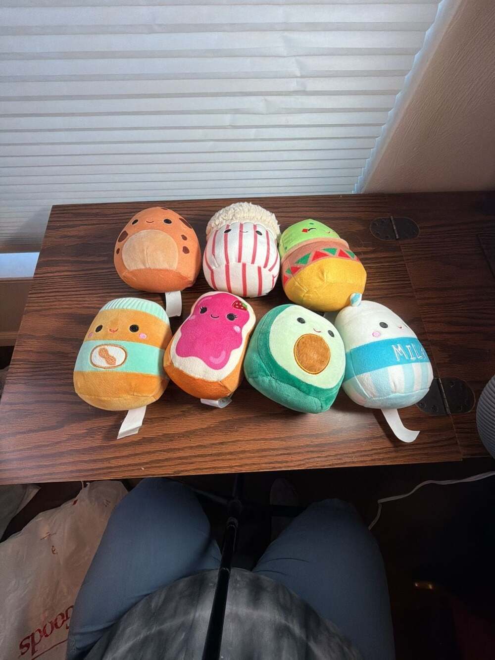 Squishmallows Foodie Friends Plush Set of 7 Mini Stuffed Animals